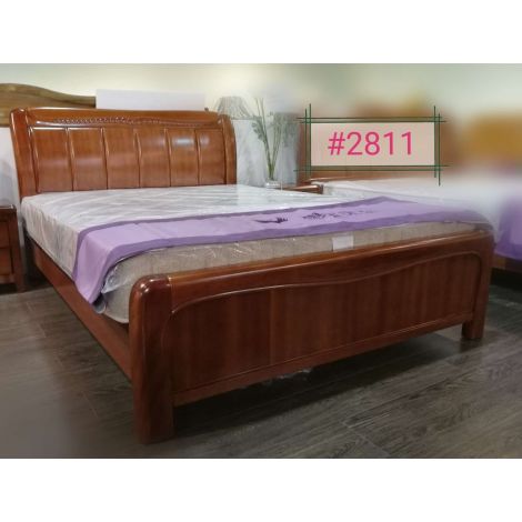 2811 晶品轩全实木床Queen（小红木类） | My Business